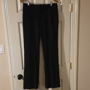 Banana Republic Martin Fit Black Trousers Sz 6